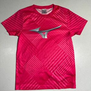  Inter high ALL JAPAN 2020 soft tennis Mizuno MIZUNO big Logo pink p Ractis shirt 