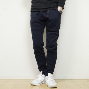 GRAMICCI FLEECE SLIM PANTS【M】ネイビー グラミチ フリーススリムパンツ タイト クライミング アウトドア ナロー GUP-15F004