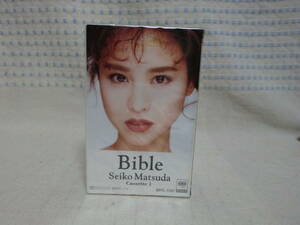 松田聖子　カセットテープ　「Bible 」バイブル　２本組　全３６曲収録　未開封品