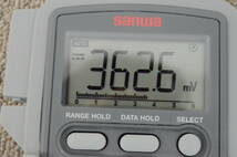 B◆通電OK◇SANWA 三和電気計器 CD732 デジタルマルチメーター テスター 測定器 計測器 箱 取説付◆_画像2