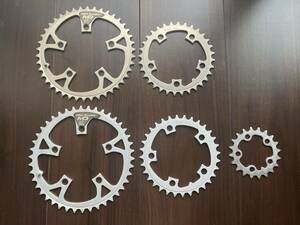 未使用＆中古　Suntour サンツアー XC Pro MD マイクロドライブ 42 T、32T、20T ギア5枚