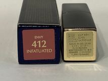 I4A223◆新古品◆ エスティローダー ESTEE LAUDER ピュア カラー エンヴィ リップスティック 412 インファチュ エイティッド 口紅 3.5g_画像4