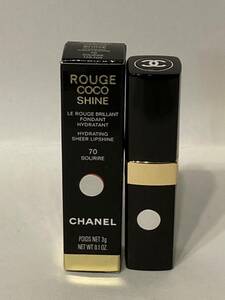 I4A350◆新古品◆ シャネル CHANEL ルージュ ココ シャイン 70 スリール リップスティック 口紅3g