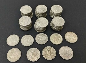 1円～スタート【希少品】日本貨幣 鳳凰 100円銀貨 まとめ69枚 百円 硬貨 古銭 アンティークコイン【保管品】