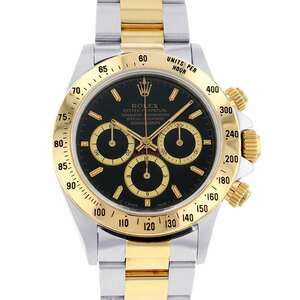  Rolex Cosmo graph Daytona combination SS/K18YG yellow gold S number 16523 black face [ safety guarantee ]