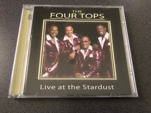 The Four Tops / フォー・トップス『Live at the Stardust』CD /Theo Peoples/セオ・ピープルズ/Temptations/テンプテーションズ