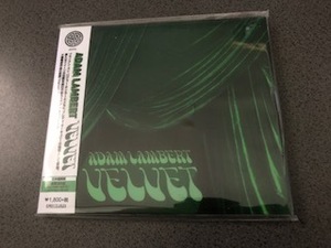 Adam Lambert / アダム・ランバート『VELVET : SIDE A / ヴェルヴェット : サイド A』国内盤CD【未開封/新品/帯・解説付き】Queen/クイーン