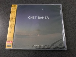 Chet Baker / チェット・ベイカー『Strollin' / ストローリン』国内盤CD【未開封/新品/限定盤/帯・解説付き】LIVE/ライヴ 1985