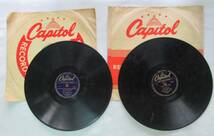 SP-J32■ナットキングコール　2枚　恋はひとすじに　プリテンド　わたしのあのこ　若過ぎて　Capitol　NAT KING COLE■_画像1