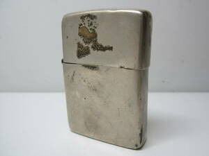 ★Vin-Zippo★ #200 ブラッシュ でこぼこダメージトールケース 元３バレル現５バレル 無地 ヴィンテージ 1946-47年　