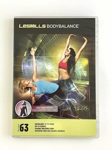 即決◆レスミルズ lesmills ボディバランス 63◆教習用CD+DVD