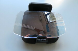 ヘッドアップディスプレイ　OBD+GPS Head Up Display