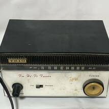 希少　TRIO トリオ　Hi-Fi FM-108 真空管 FMチューナー　通電のみ確認済_画像3