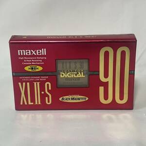 希少未開封 MAXELL マクセル XLⅡ-S 90 カセットテープ ハイポジション 90分 XLII-S 90(E)