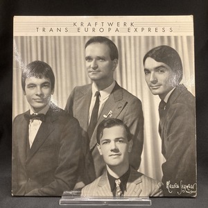 KRAFTWERK / TRANS EUROPA EXPRESS (GERMAN ORIGINAL/KLING KLANG初版,ORIGINAL WHITE COVER,ドイツ語Ver.収録)