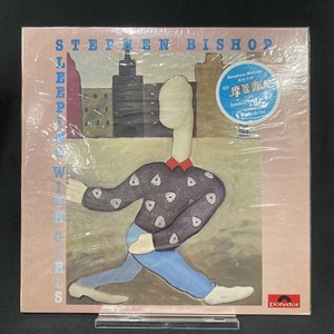 STEPHEN BISHOP / SLEEPING WITH GIRLS (オリジナル盤/HONG KONG.POLYDOR初版,稀少HYPE-STICKER,'85年 香港&台湾オンリーリリース)