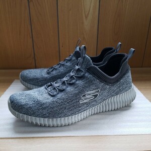 【SKECHERS】スケッチャーズ ELITE FLEX MEMORY FOAM メモリーフォーム Air-Cooled カラー/グレー サイズ/28.0cm 箱なし