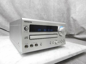 〇【神殿店】ONKYO オンキヨー CR-D2 CDレシーバー 2009年製　〇ジャンク〇