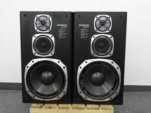 ☆ ONKYO オンキヨー D-77(B) 3wayスピーカー ペア ☆中古☆