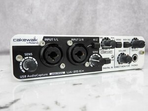 ☆ cakewalk by Roland ローランド UA-25EX Audio Capture オーディオインターフェース ☆現状品☆