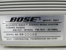 ☆ BOSE ボーズ Acoustic Wave stereo music system ラジカセ AW-1 ☆ジャンク☆_画像8