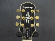 ☆ Epiphone エピフォン Les Paul Custom レスポール カスタム エレキギター ♯6054052 ☆ジャンク☆_画像5