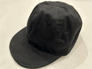 黒 サイズ7 3/4 TROPHY CLOTHING トロフィークロージング civilian mechanic cap メカニックキャップ コットンツイル ワンウォッシュ A-3