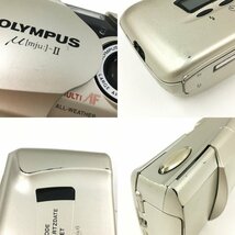 f160*80 【可動品】 Olympus μ II コールト　フィルムカメラ_画像10