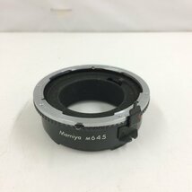 f160*80 【やや傷汚れ有】 MAMIYA M645用 Auto Extension RING No.2 マミヤ 　中間リング　＃51-1_画像1