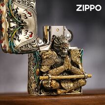 定価11.5万円 Zippo 孫悟空 真鍮製 斉天大聖 ライター ジッポー オイルライター 新品_画像3