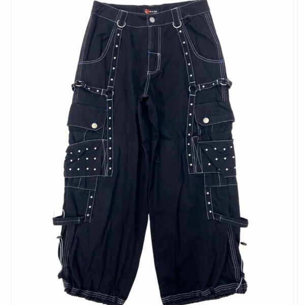 00s ILLIG design bondage pants y2k