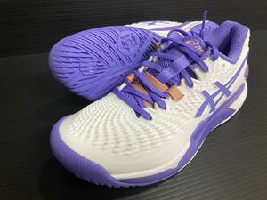 Asics Gel-Resolution9 1042A208-101/White X Amethyst/All Court/25,0 см/новая