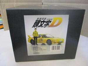 京商 新劇場版 頭文字D MAZDA RX-7 FD3S フィギュア付き イエロー 1/18 KSR18D02 高橋啓介 マツダ RX7 イニシャルD KYOSHO