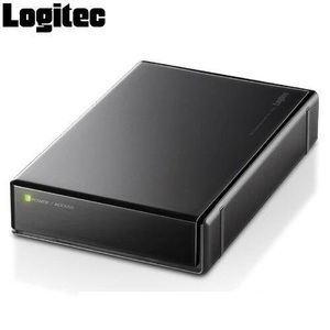 【新品・未使用・HDD無し・樹脂部分欠け有り】Logitec/ロジテック/USB3.1 Gen1 外付けHDD ハードディスクケース USB外付けハードディスク