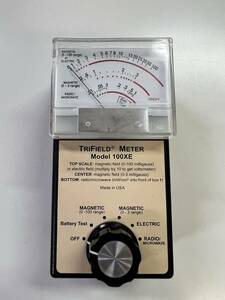 電磁波測定器 トリフィールドメーター 【国内正規品】100XE 50Hz/60Hz共用 Trifield Meter 中古