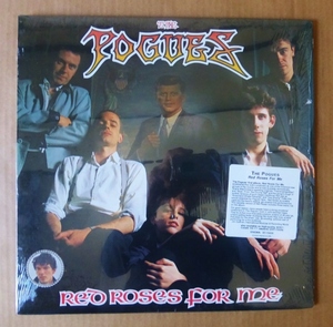 THE POGUES「RED ROSES FOR ME」米ORIG [ENIGMA] ステッカー有シュリンク美品