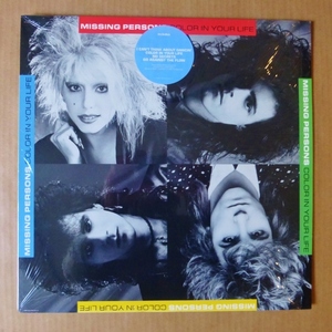 MISSING PERSONS「COLOR IN YOUR LIFE」米ORIG [CAPITOL] ステッカー有シュリンク美品