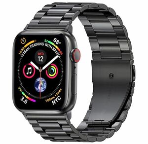 新品未使用☆ Apple Watch ( アップルウォッチ ) メタリック バンド 42/44/45mm　ブラック