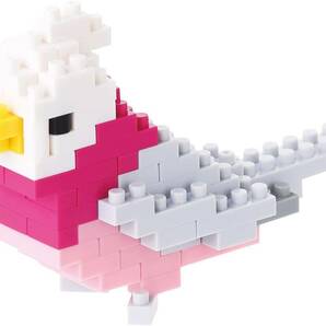 新品　送料無料　ナノブロック モモイロインコ 　nanoblock　 おもちゃ・知育玩具　カワダ