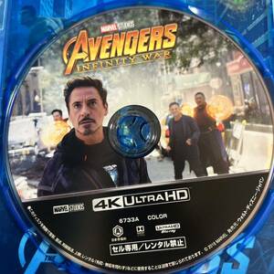 MARVEL アベンジャーズインフィニティウォー 4k UHD Blu-ray