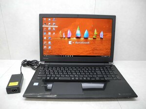 ☆1円.第7世代.東芝.dynabook T55/DB☆高解像度1,920×1,080☆Core i3 2.40GHz/16GB/SSD250GB/BD/無線/Bluetooth/カメラ/Office/DtoD領域☆