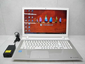 ☆1円スタート☆東芝 dynabook T45/UGX☆Celeron 3215U 170GHz/8GB/1TB/Sマルチ/無線/Bluetooth/カメラ/Office/Windows 10 Home DtoD領域☆