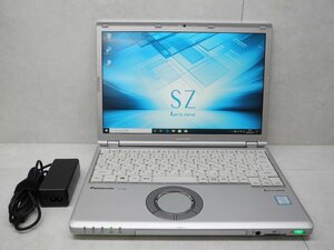 ☆1円☆第7世代☆累積10260☆高解像度1920×1200☆CF-SZ6RDYVS☆Core i5 2.60GHz/8GB/SSD256GB/無線/Bluetooth/カメラ/Office/DtoD領域☆