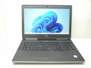 ☆1円☆第7世代☆DELL PRECISION 7520☆高解像度☆Nvidia Quadro M1200☆Core i7 2.90GHz/16GB/SSD512GB/無線/Bluetooth/カメラ/Office☆