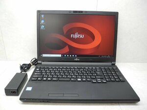 ☆1円☆第7世代☆富士通☆LIFEBOOK☆A577/R☆Core i5 2.50GHz/8GB/SSD256GB/Sマルチ/無線/Bluetooth/カメラ/Office/Win10 DtoD領域☆