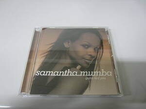 Samantha Mumba/サマンサ・マンバ/Gotta Tell You 国内盤帯無CD ファンク R&B ソウル 