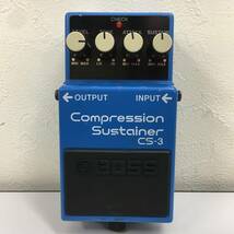 ジャンク品 BOSS CS-2 Compression Sustainer ボス 台湾製 エフェクター 現状品_画像1