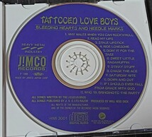 ★帯付◆タトゥード・ラヴ・ボーイズ/ブリーディング・ハーツ・アンド・ニードル・マークス TATTOOED LOVE BOYS 国内盤廃盤_画像7