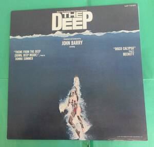 ★ レコード LP 帯付 THE DEEP (ザ・ディープ) / John Barry , Donna Summer/ Disco Boogie Funk ★L188