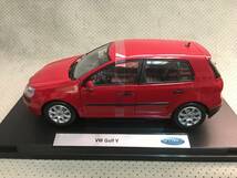 WELLY 1/18 VW　ゴルフ Mk5 未展示品 _画像6